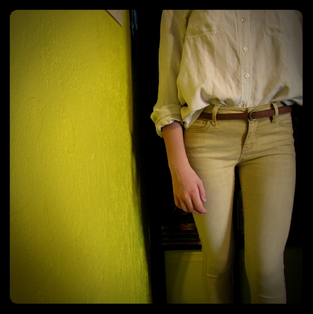Yellow pants